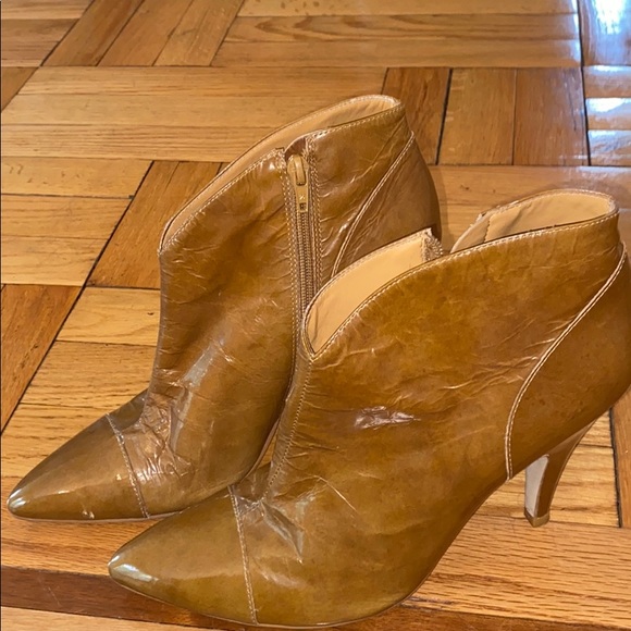 BCBGirls Tan Heeled Boots - Picture 2 of 7